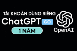 ChatGPT Go 1 năm - Tài khoản dùng riêng